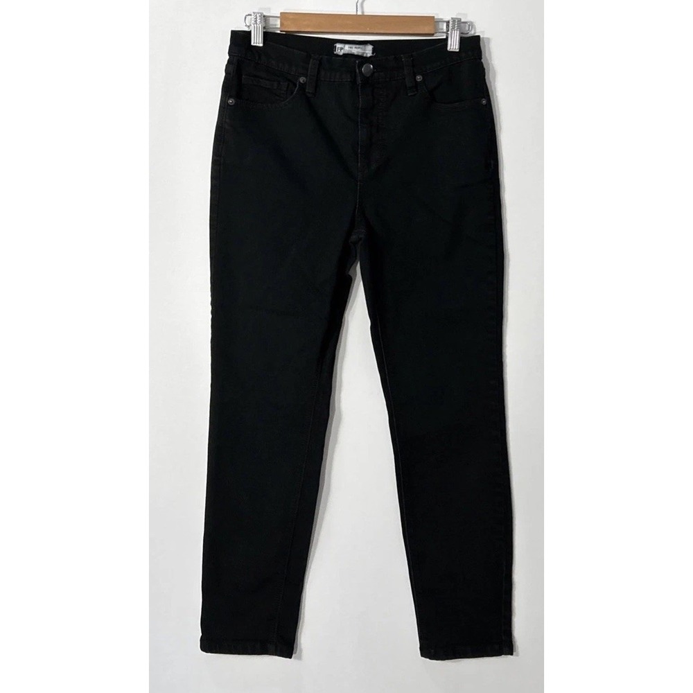 Women's Free People Ankle Skinny Mid Rise Black Skinny Jeans Size 28 26" Ins